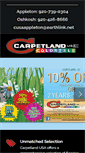 Mobile Screenshot of carpetlandusawi.com